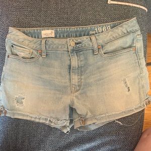 Gap jean shorts